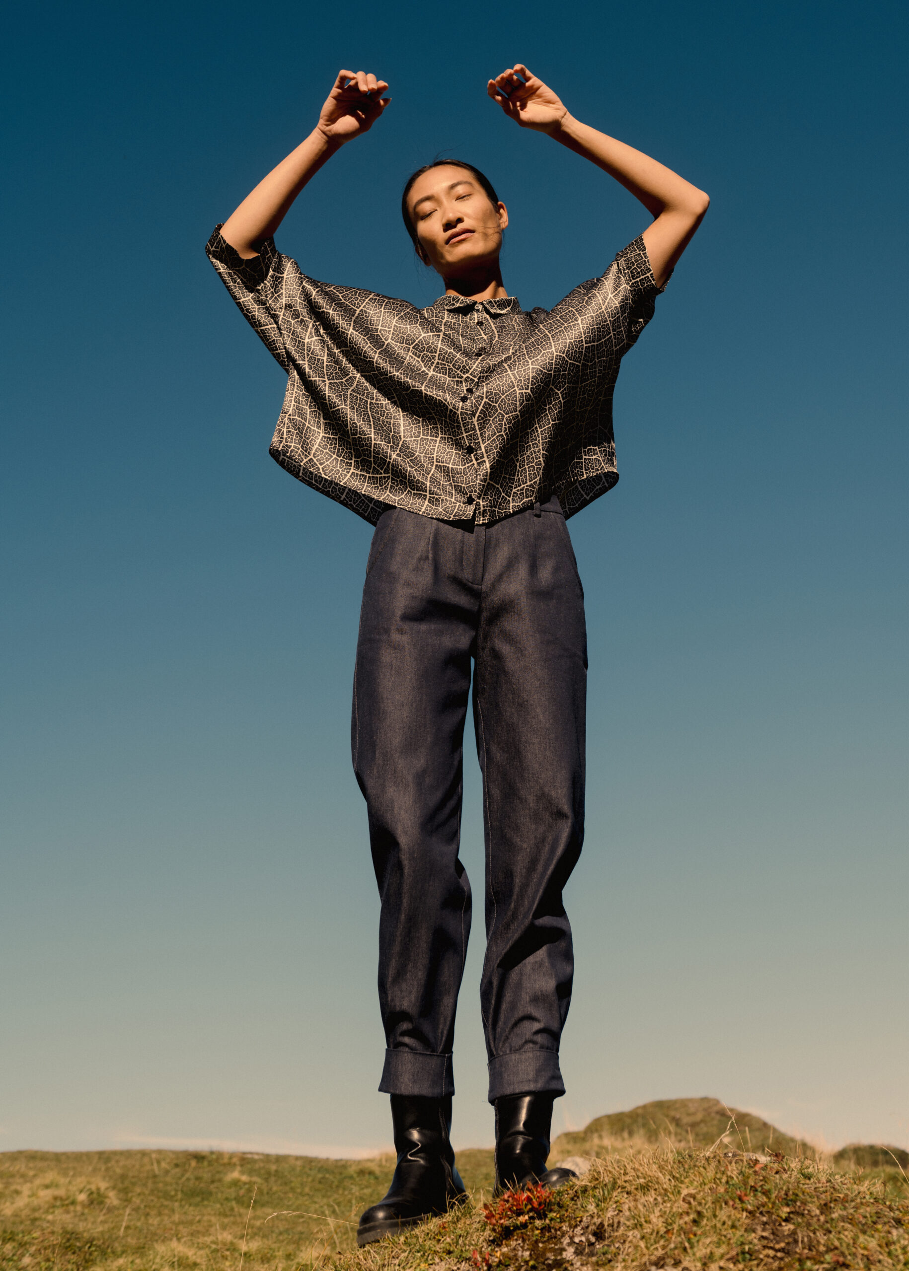 Jeanshose "Fasan" Denim