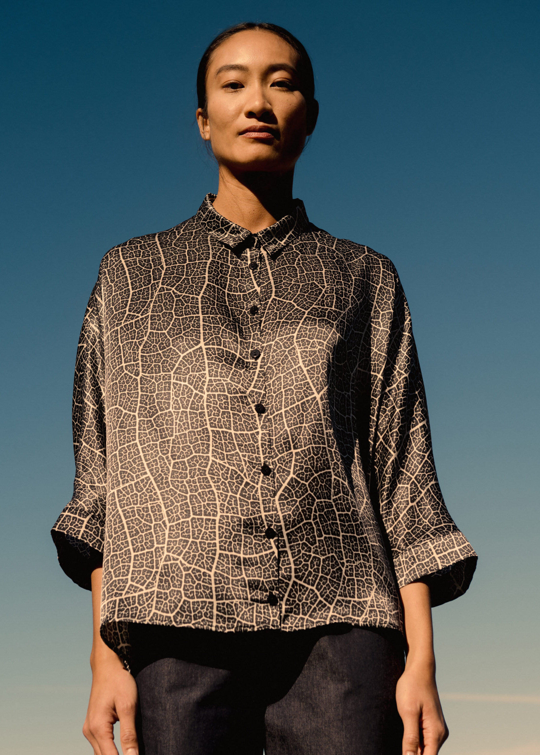 Bluse "Maulbeerblatt"