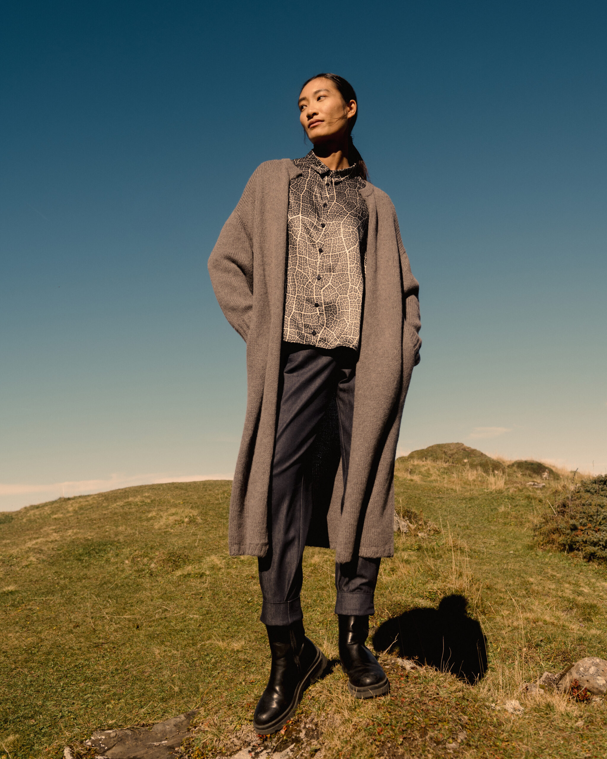 Strickjacke "Wintereule" - Image 3